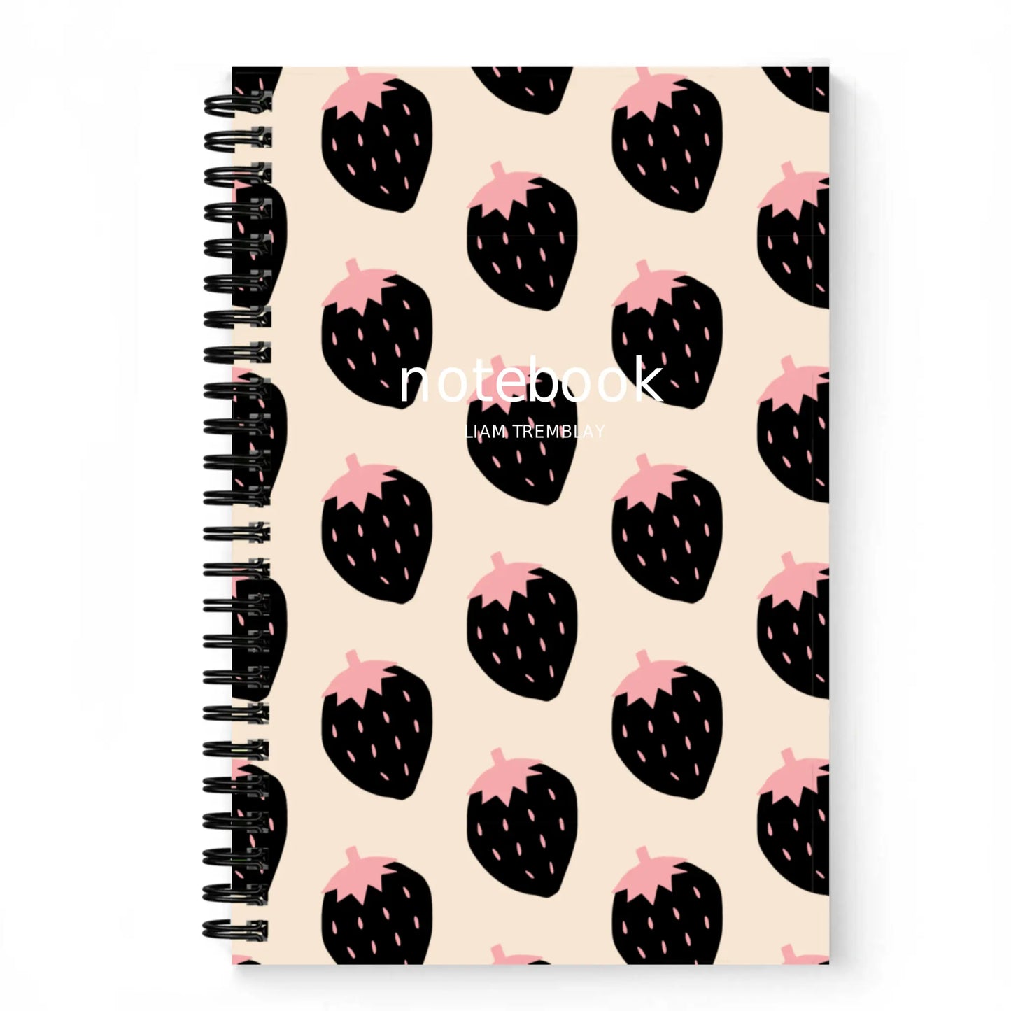 Spiral 5.5 x 8.5 Personalised Notebook