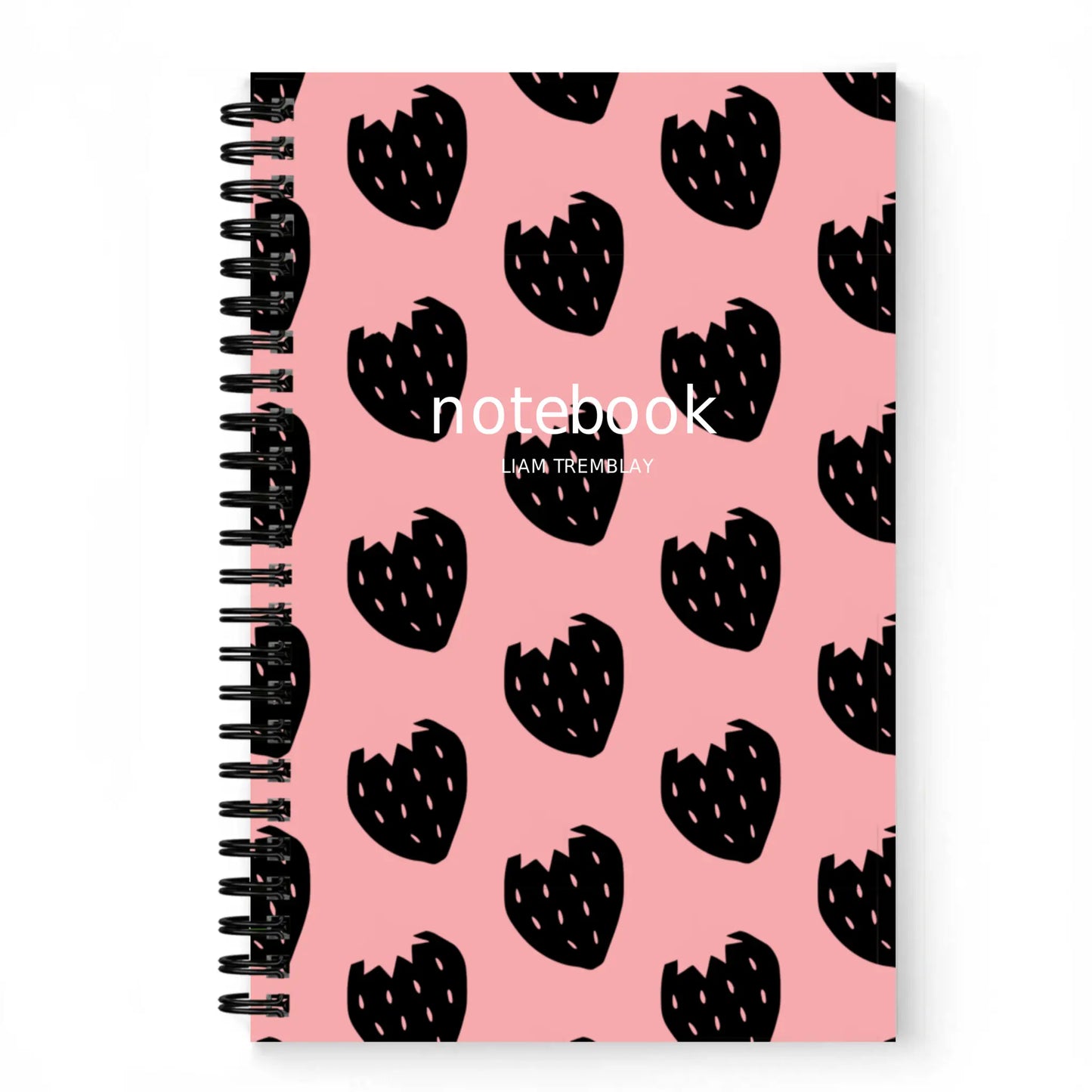 Spiral 5.5 x 8.5 Personalised Notebook